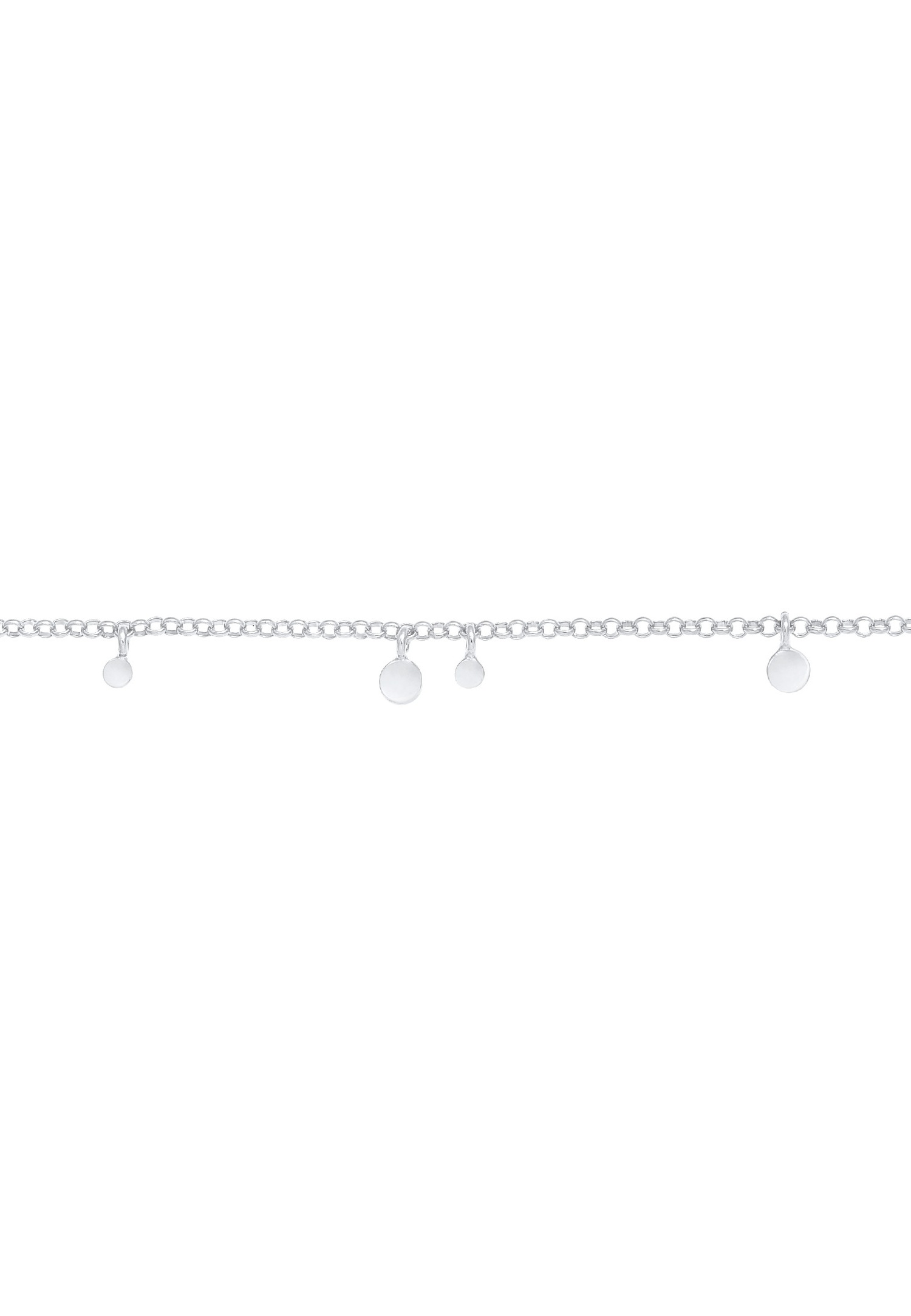 Elli Pièce de plaquette pour le collier féminin Geo Look Trend Blogger en argent sterling 925