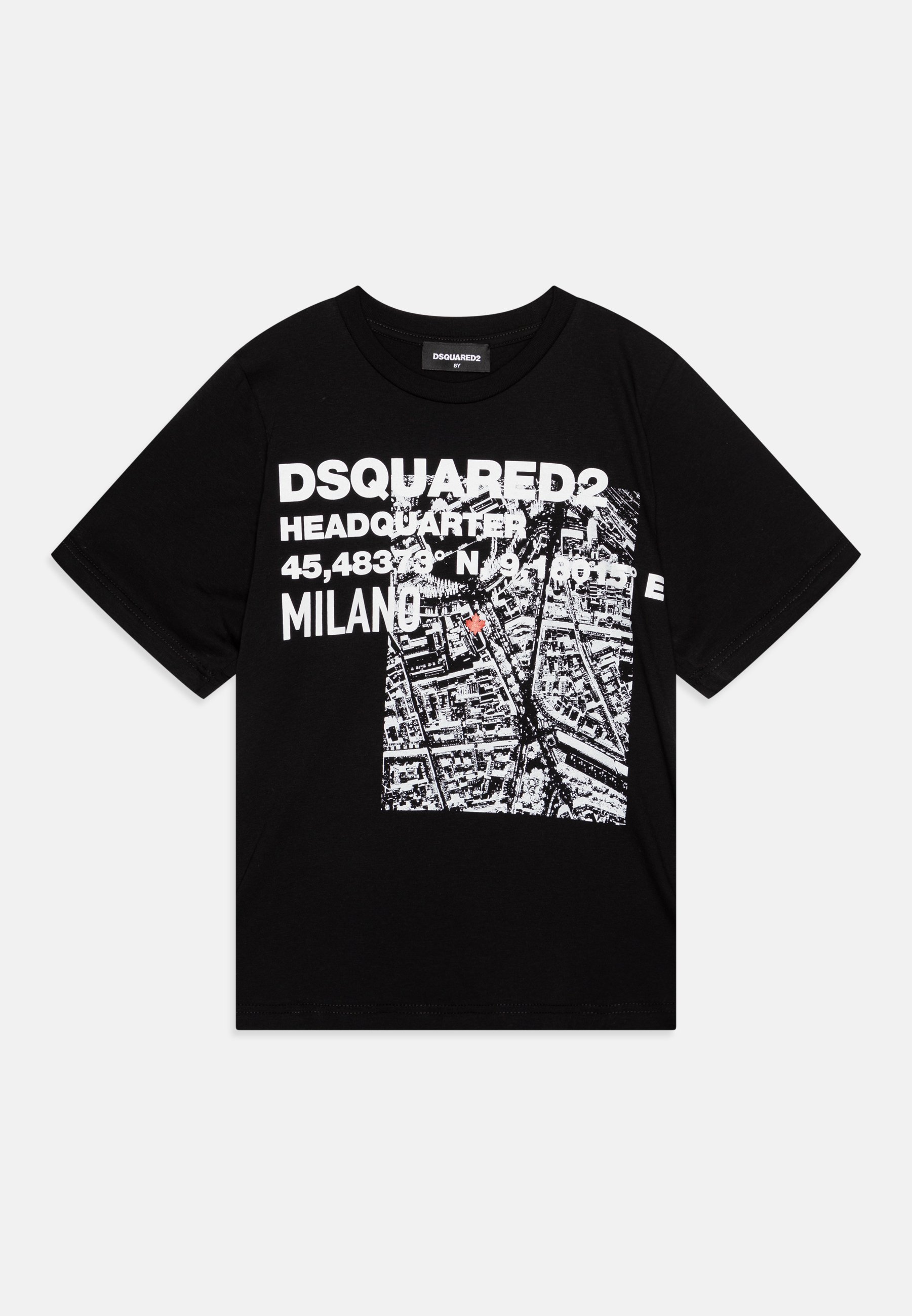 Dsquared2 SLOUCH FIT - Print-T-Shirt - schwarz