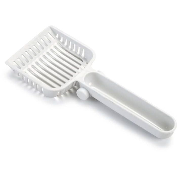 Arenero Curver para gatos, 51 x 38,5 x 39,5 cm, color antracita.
