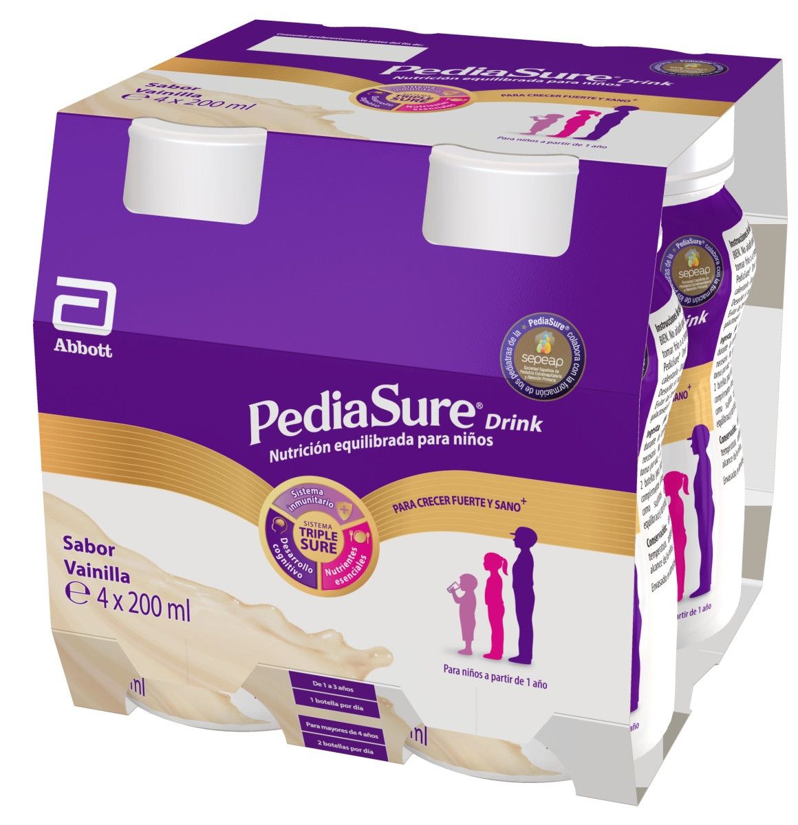 Pediasure dzēriens ar vaniļas garšu Uzturs un diētika