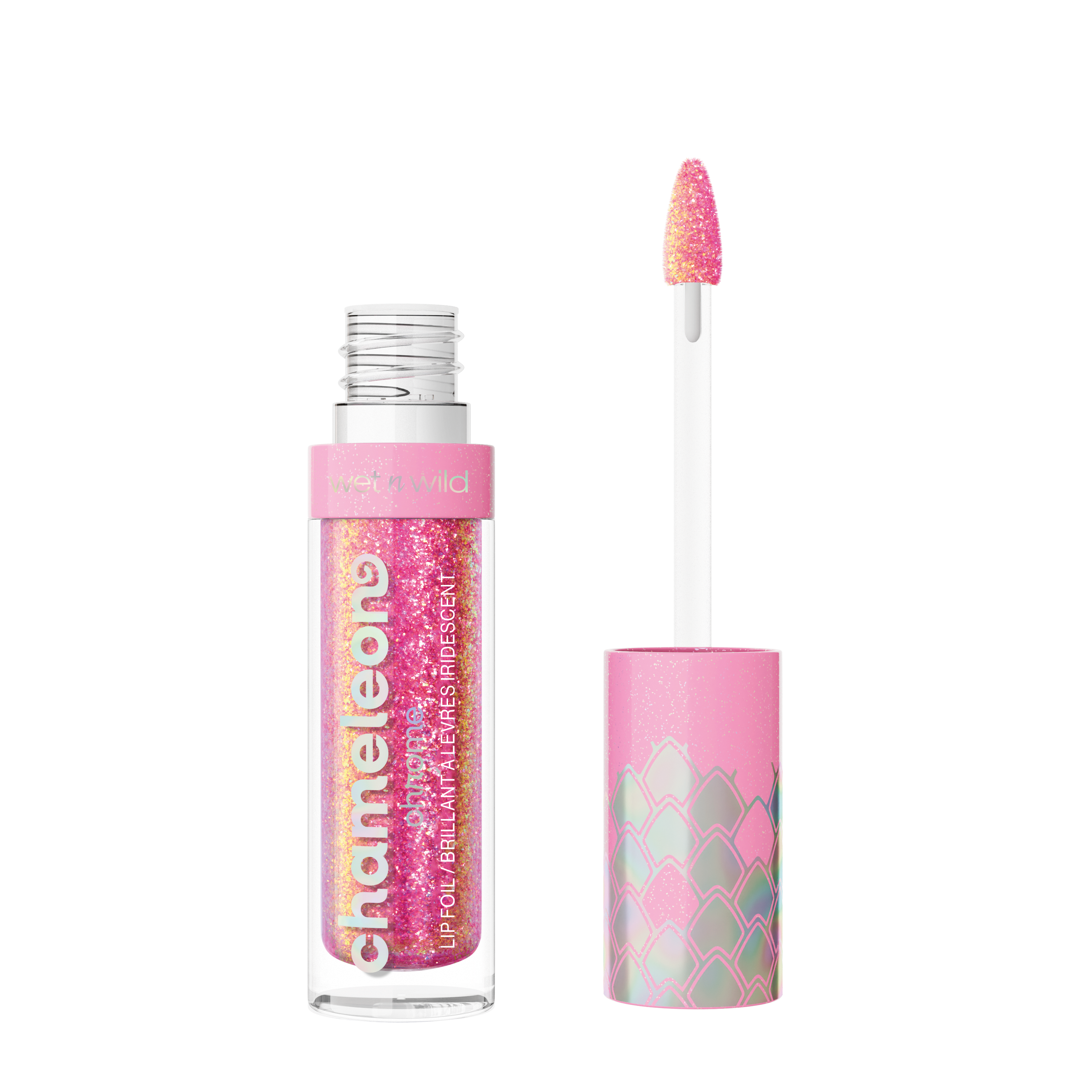 Tekutý rúž Chameleon Chrome Lip Fólia Tekuté rúže