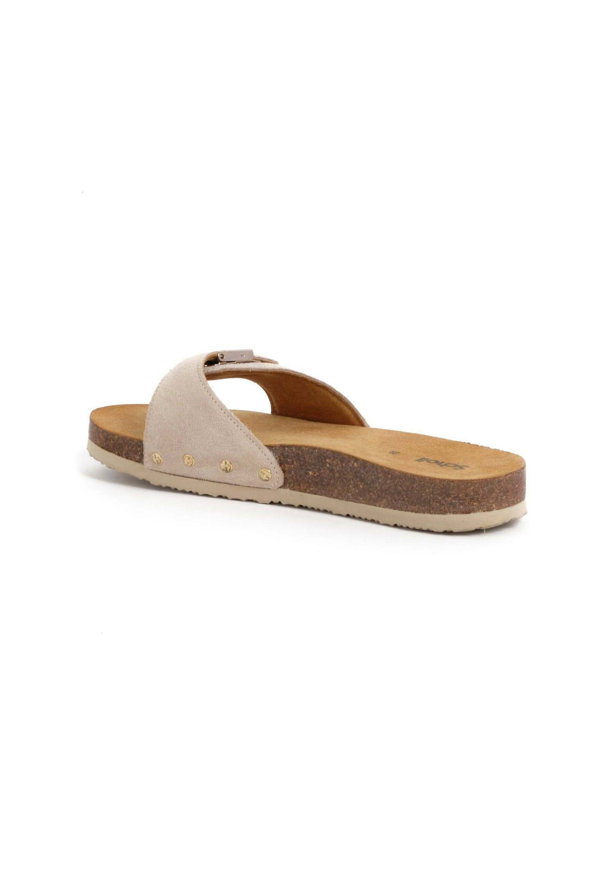Scholl PESCURA FLAT - Mules - gebroken wit