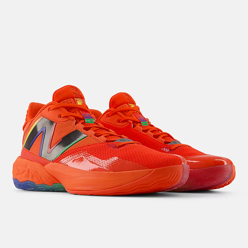 Unisex TWO WXY V4 - Neo Flame s červeným a královským vzorem