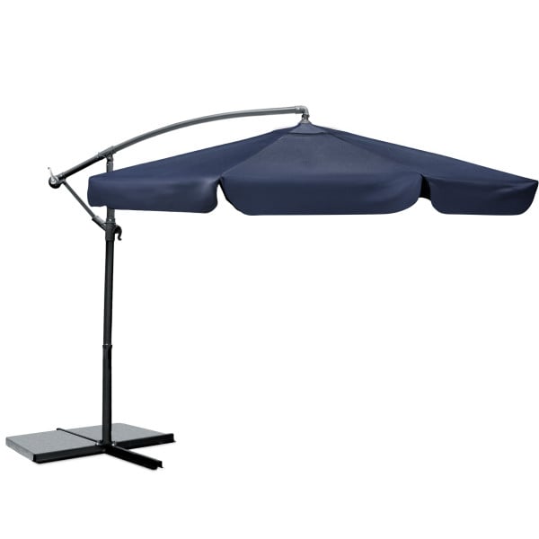 Parasol ogrodowy z wysięgnikiem pokrowiec 6 segmentów ø 350cm Plonos