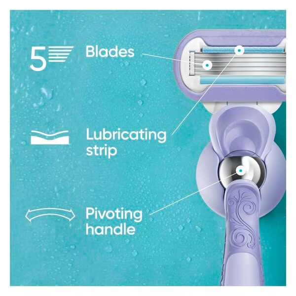 Sistem za britje Gillette Venus Extra Smooth Swirl