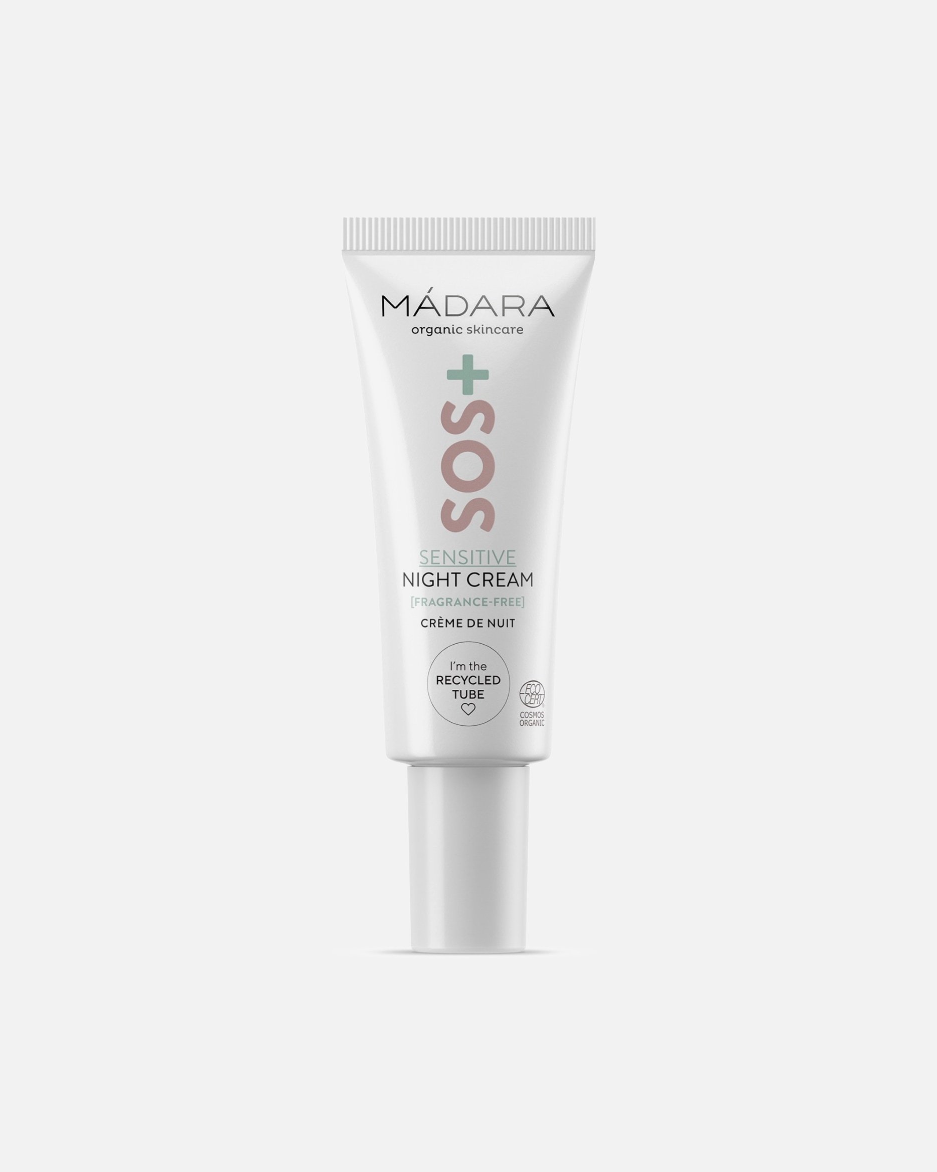 MÁDARA naktinis kremas SOS+ jautriai odai – 17 ml