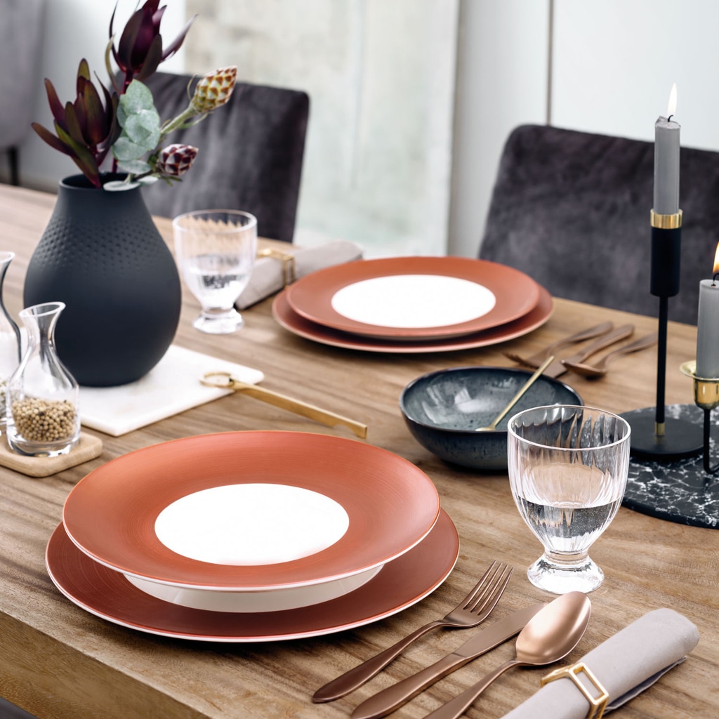 Assiette creuse Villeroy & Boch Manufacture Glow - 1 pièce