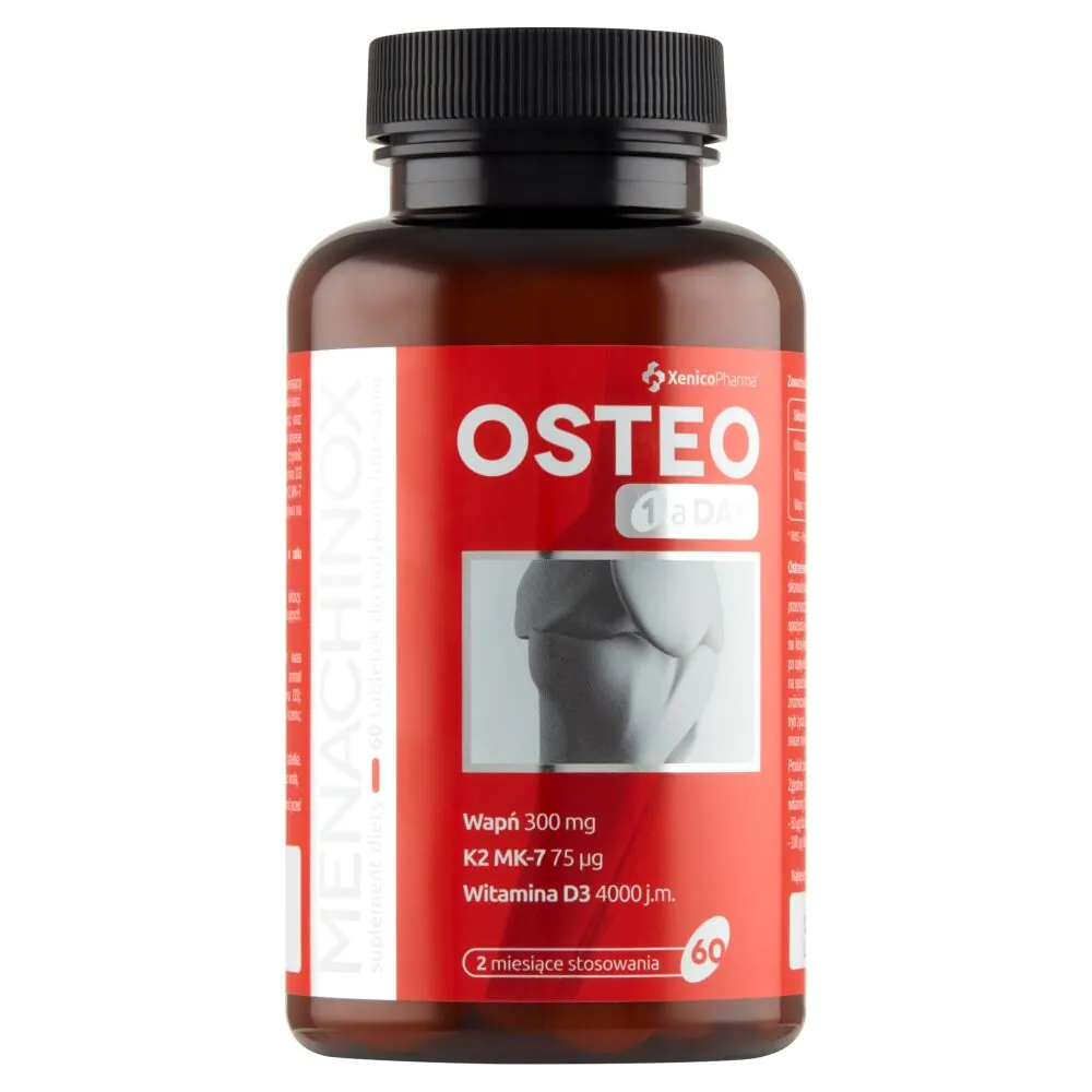 Menachinox Osteo 1 a Day, Tabletki