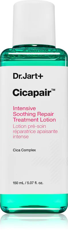 Dr. Jart+ Cicapair™ Intenzívne upokojujúce regeneračné telové mlieko zmäkčujúce a upokojujúce pleťové tonikum