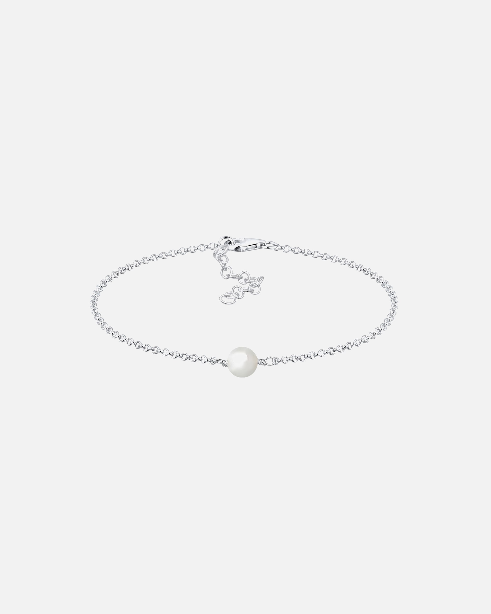 Elli Femmes Elégant avec Perle de Coquillage en Argent Sterling 925