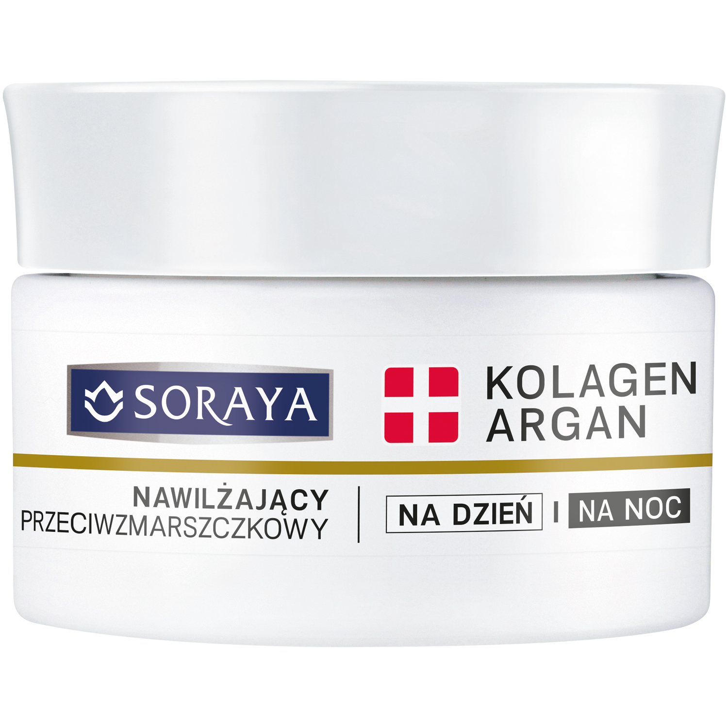 Soraya hidratáló és ránctalanító arckrém nappali és éjszakai használatra 50 ml kollagén+argán