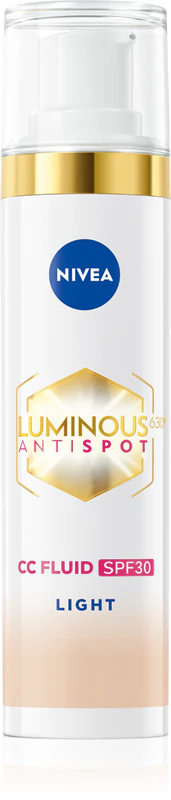 NIVEA Luminous 630 Creme CC Iluminador Anti-Manchas FPS 30