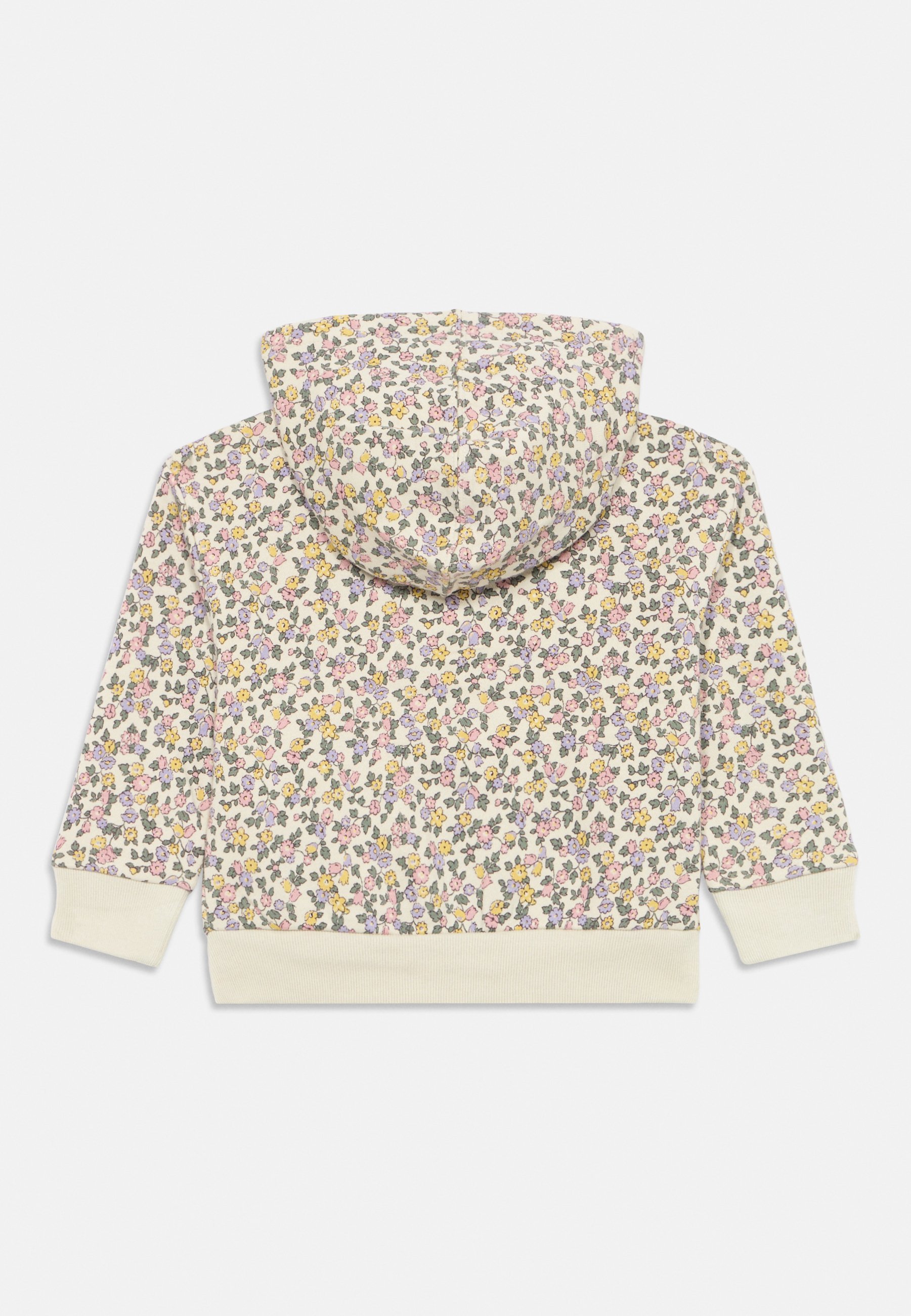 Bluza z zamkiem błyskawicznym GAP LOGO TODDLER GIRL - piaskowy/wielokolorowy
