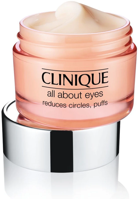 Očný krém Clinique All About Eyes™ proti opuchom a tmavým kruhom pod očami