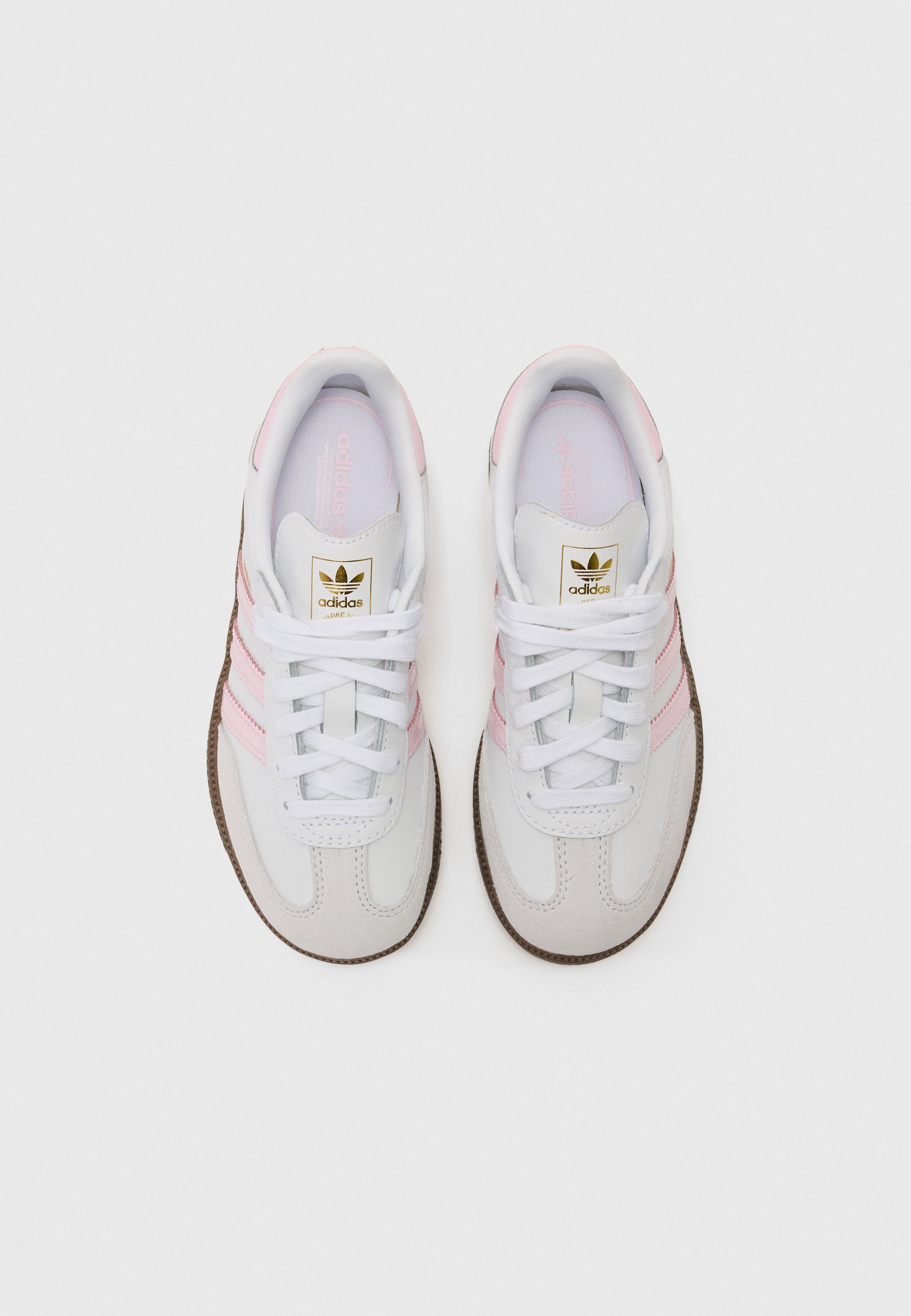 adidas Originals SAMBA OG UNISEX - Scarpe da ginnastica - bianco/rosa trasparente/gomma