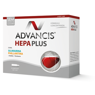 Advancis Suplemento Proteção Hepática Hepa Plus      20 ampolas 20 ampolas