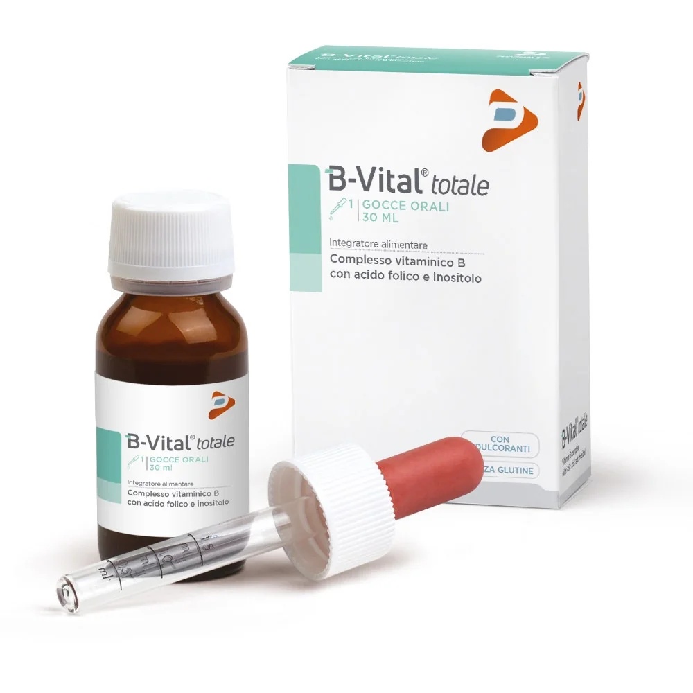 B-VITAL TOTAL B-Vital Total multivitamine supplement voor oraal gebruik, druppels, 30 ml