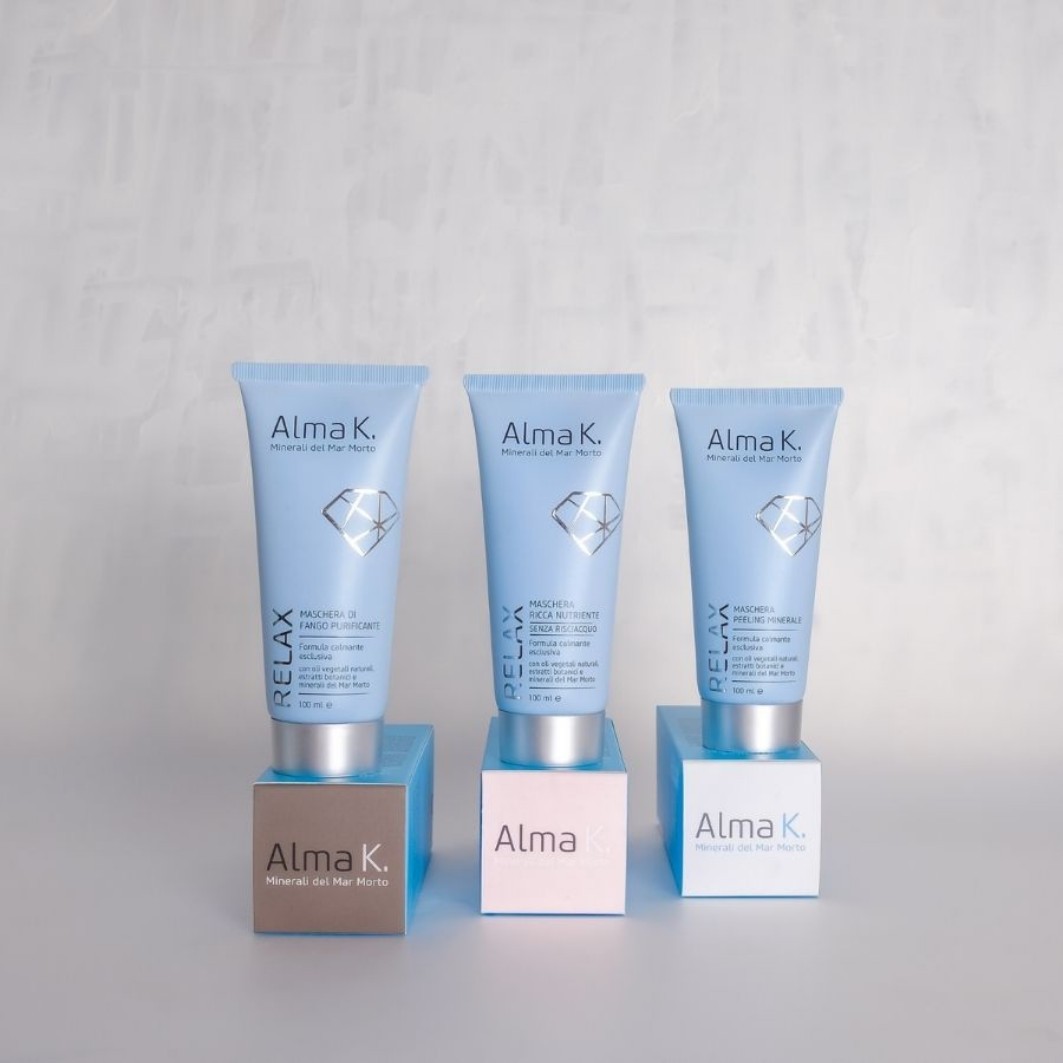 Alma K valomoji veido kaukė, mineralinė šveitimo kaukė – 100 ml