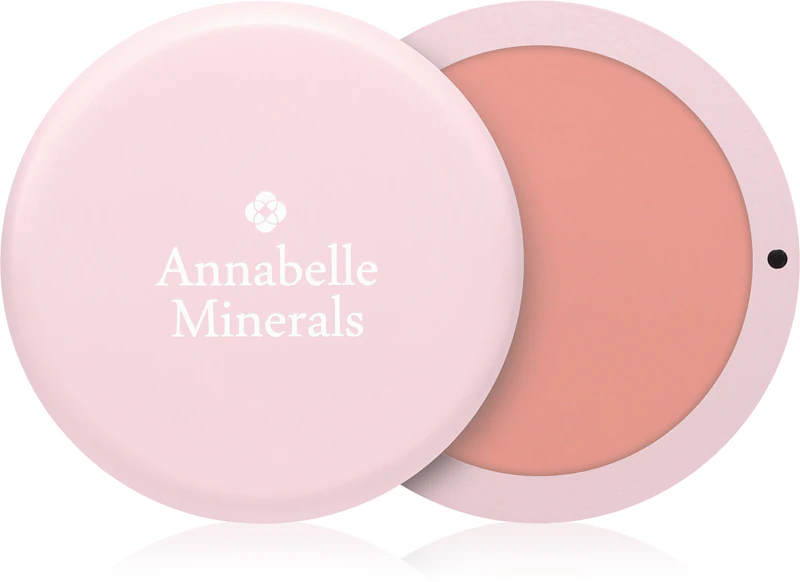 Blush Balm da Annabelle Minerals é um cosmético multifuncional para olhos, lábios e maquiagem facial.