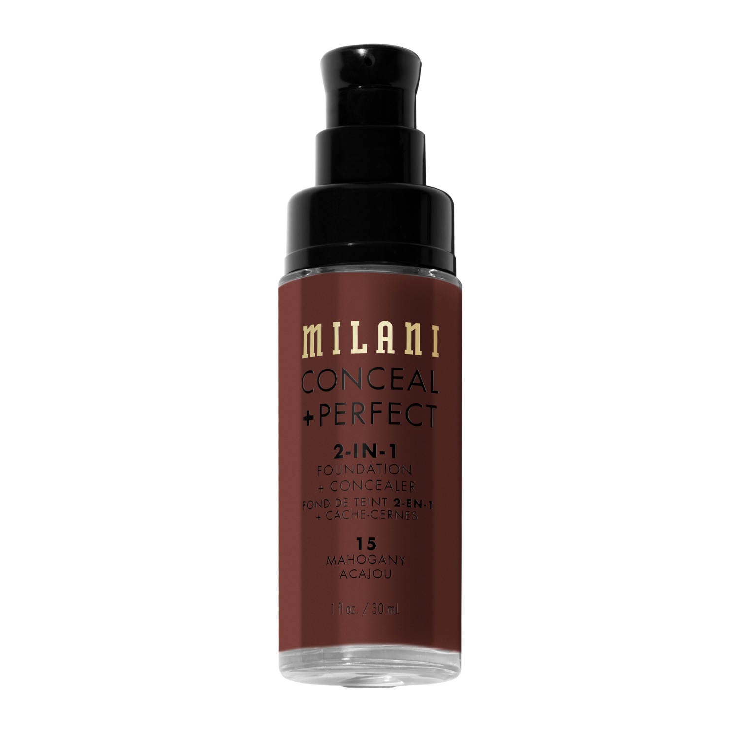 Milani Foundation 2-in-1 korektors + - 30 ml