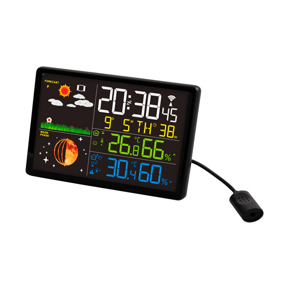 Funk-Wetterstation mit VA-Farbdisplay
