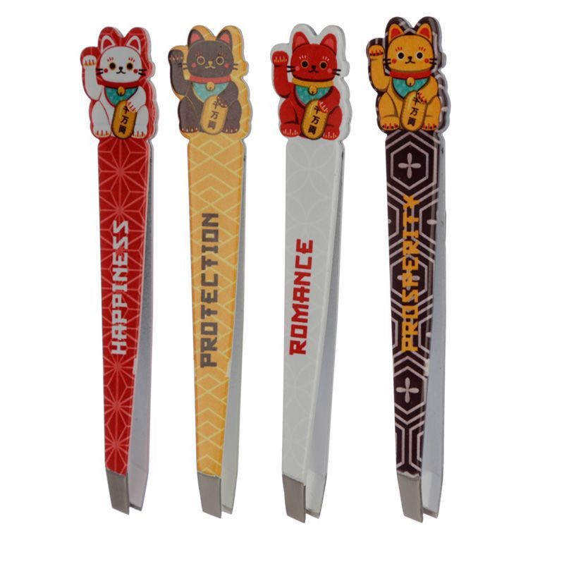 Lucky Cat Maneki Neko pincete Instrumenti un piederumi