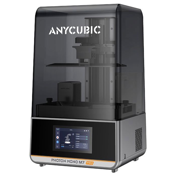 Impressora 3D de resina - ANYCUBIC - Photon Mono M7 Pro - 223×126×230 mm - Tela de 10,1