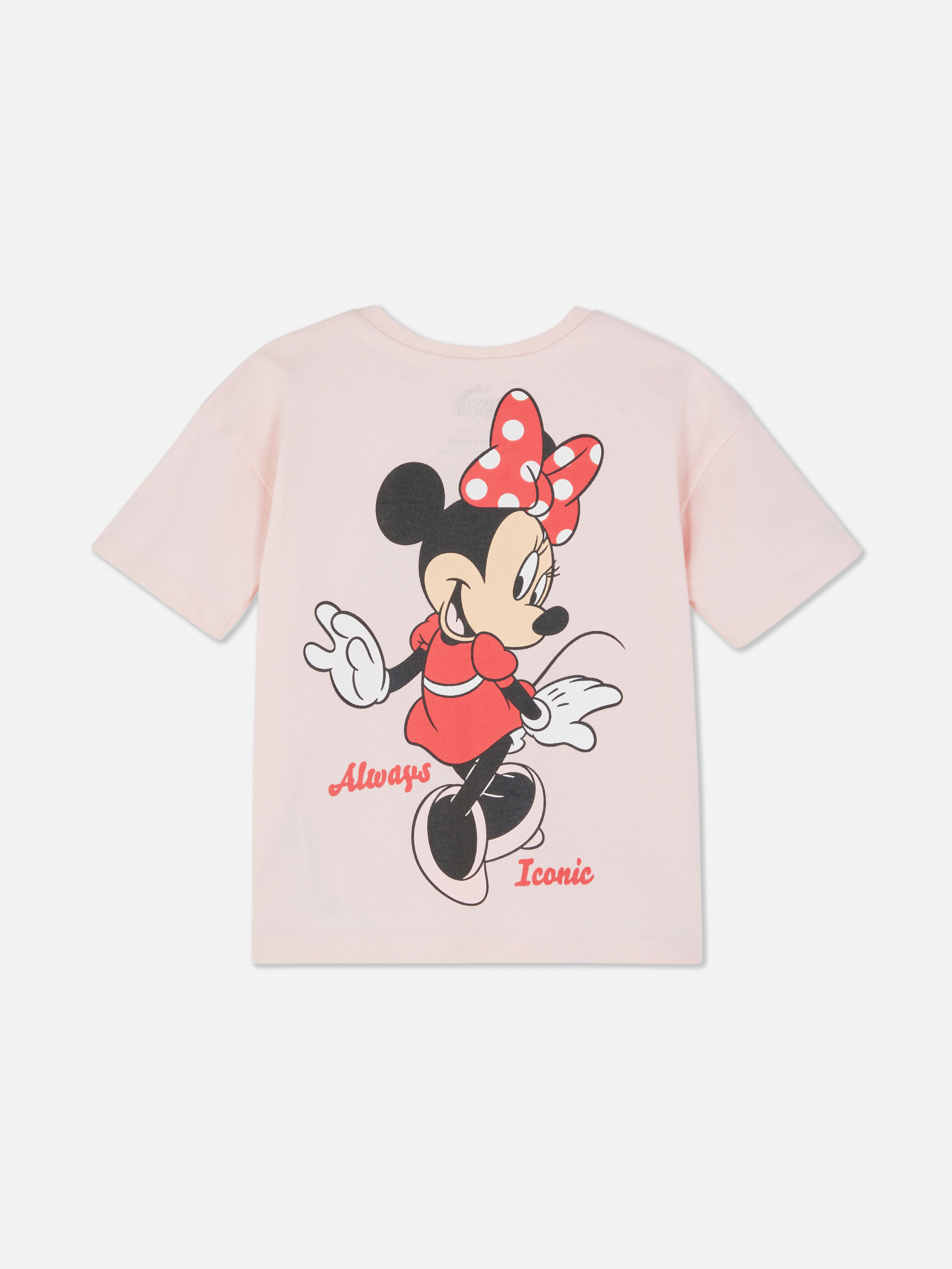 Disney Minnie egér mintás póló Kagylós zsebbel és elöl-hátul Minnie egér mintával