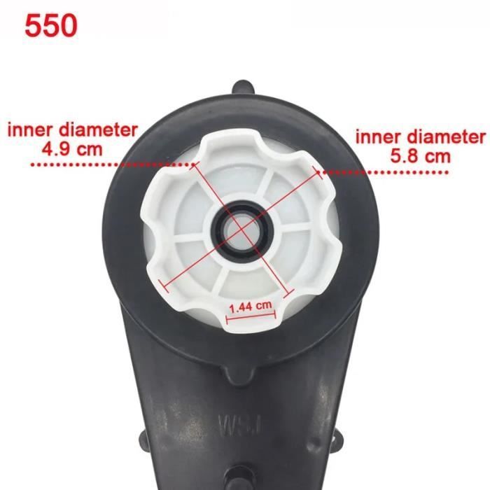 390 12V 16000 1cm - Boîte de vitesses de voiture électrique pour enfants avec moteur 12V DC,moteur à grande v