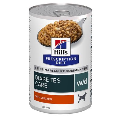 Hill's Prescription Diet Hundefutter für Hunde mit Diabetes - Huhn