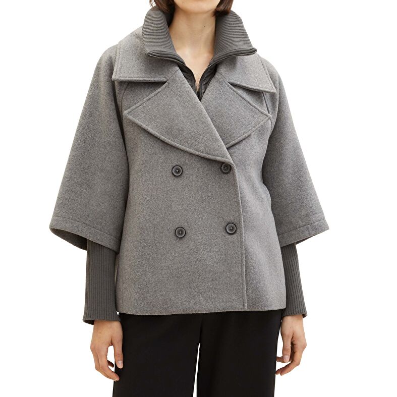 Cappotto grigio da donna