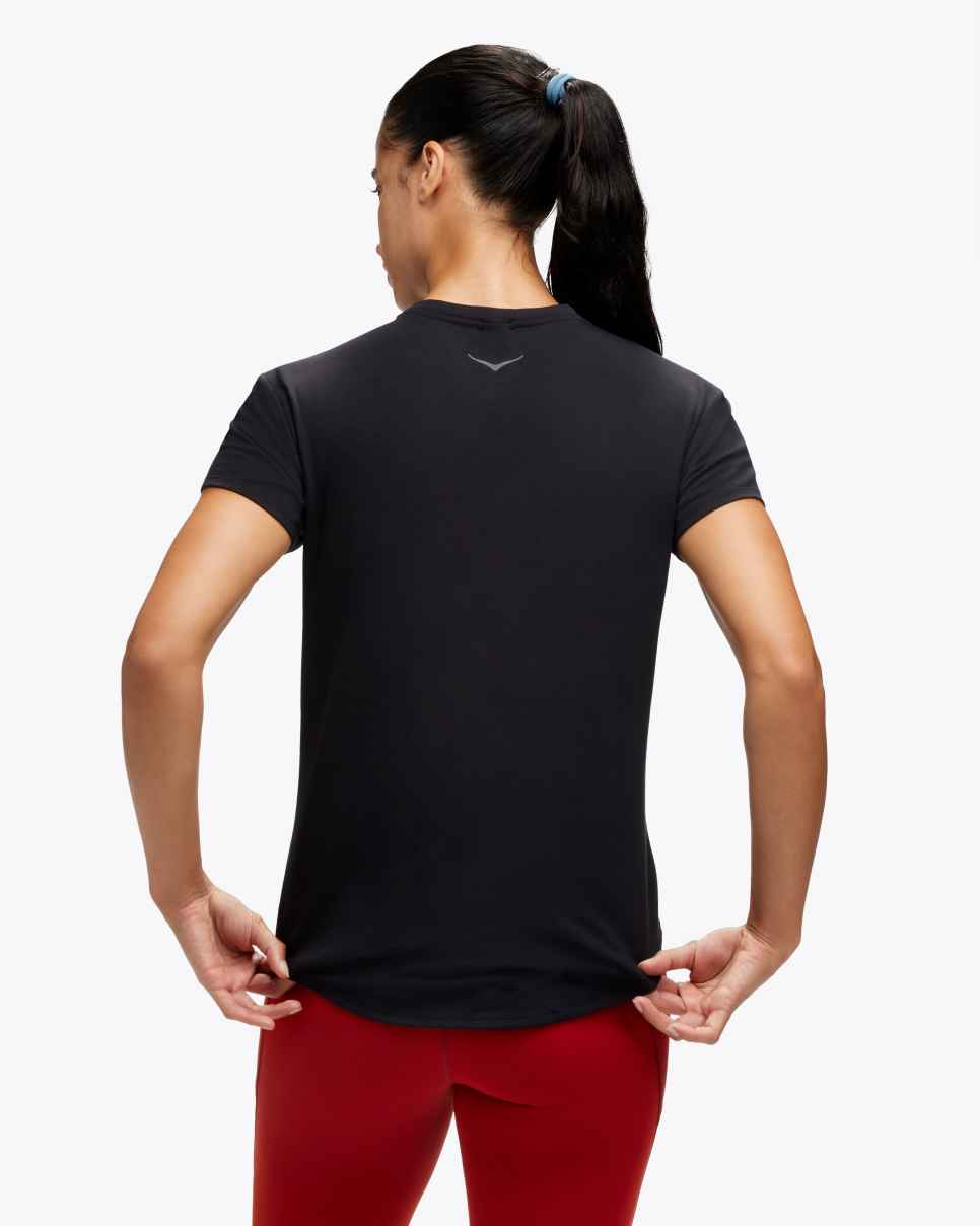 HOKA T-shirt HOKA Essential nera
