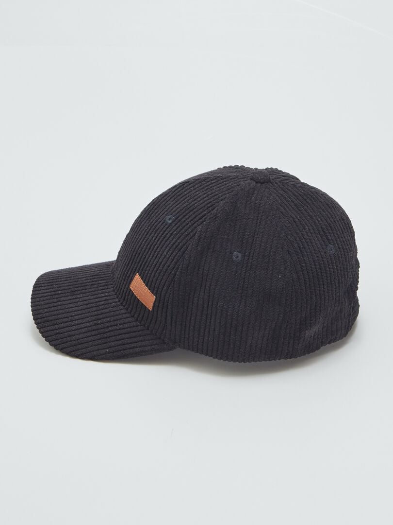 Sombrero de terciopelo - NEGRO