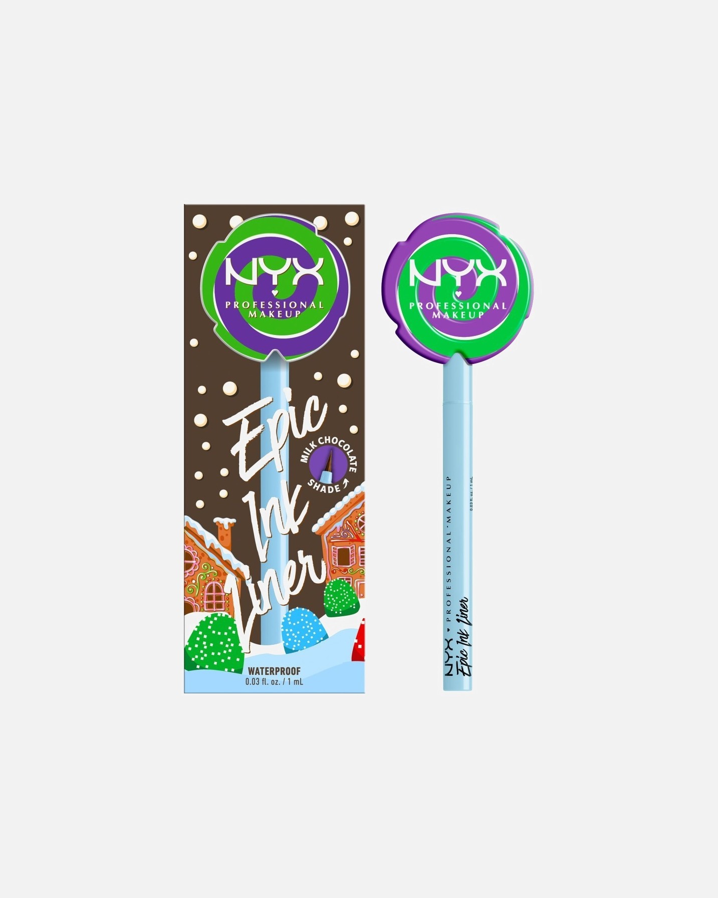NYX Professional Makeup Epic Ink Liner vodeodolná očná linka - 1 ml