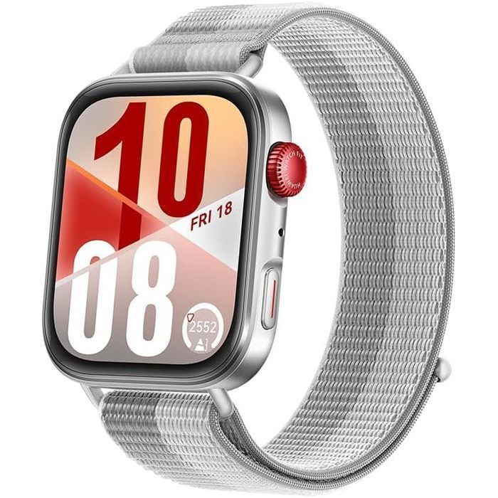 Smartwatch - HUAWEI - Watch Fit 4 - Silver - Health tracking - 10-day battery life - HD screen