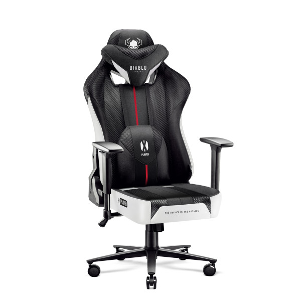 Fotel Gamingowy biurowy materiałowy Diablo Chairs X-Player 2.0 Normal