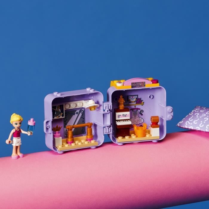 LEGO® 41670 Friends Il cubo da ballo di Stephanie – Serie 5 Giocattolo portatile da collezione con mini-doll