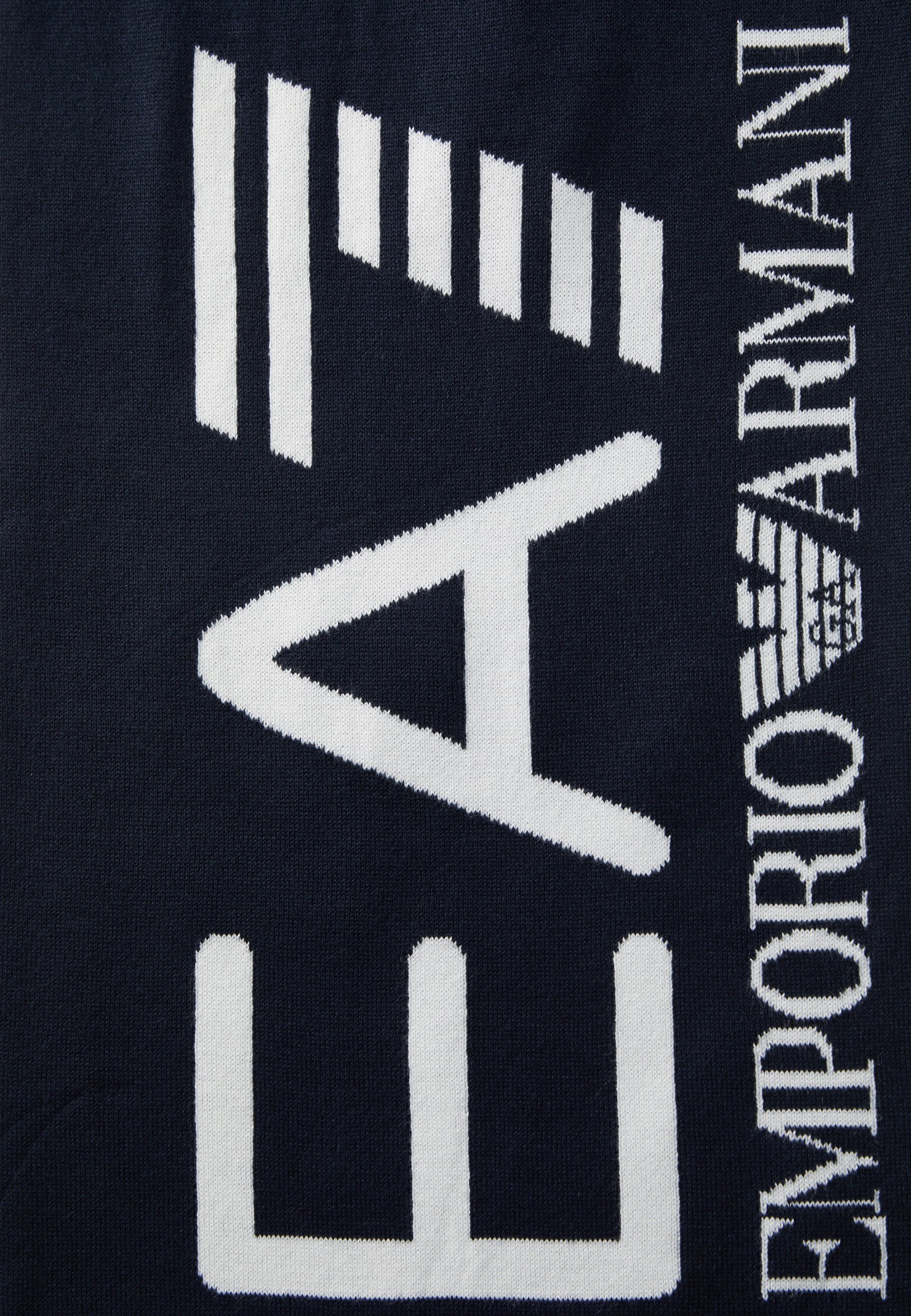 EA7 Emporio Armani UNISEXE - Écharpe - bleu Armani/blanc
