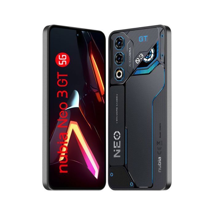 Smartphone - ZTE - nubia Neo 3 GT 5G - 12GB RAM - 256GB ROM - Interstellar Gray