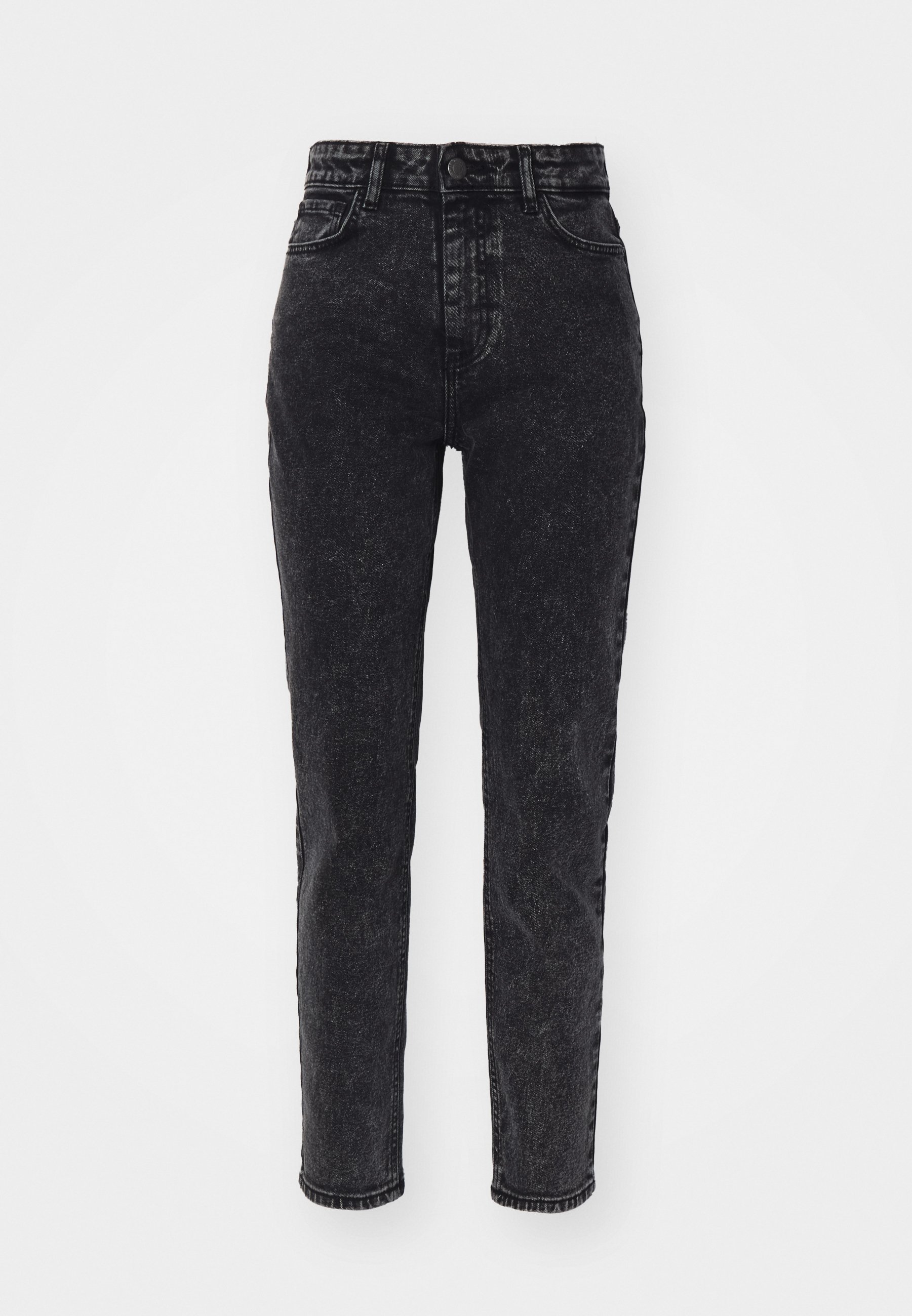 Noisy May NMMONI - Kavbojke sproščenega kroja - temno siv denim