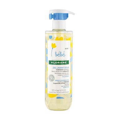 Klorane Gentle Baby -puhdistusgeeli 500 ml 500 ml