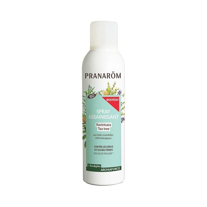 Pranarom Aromaforce Desinfecterende Spray Ravintsara Tea Tree Biologisch 150ml
