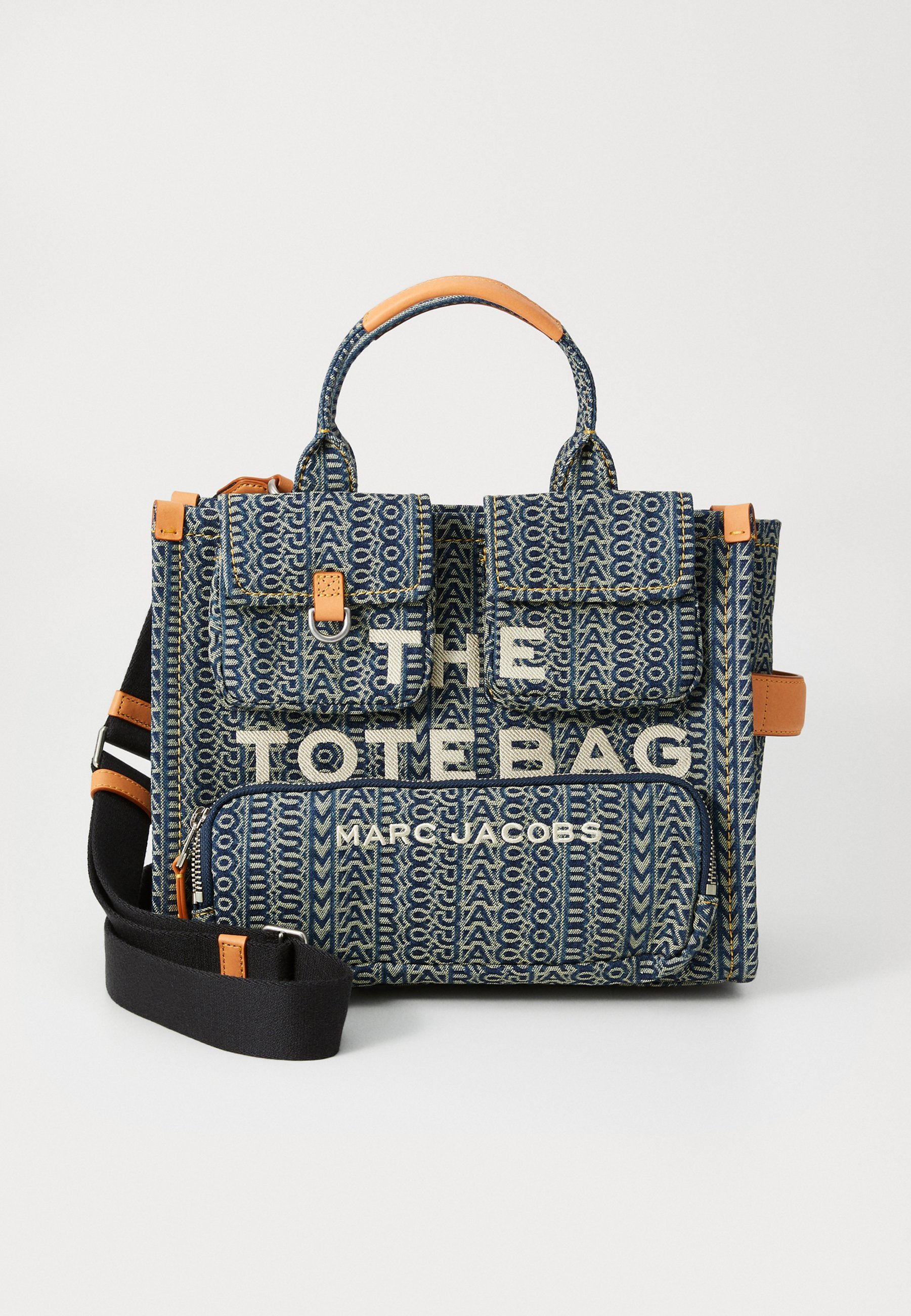 MARC JACOBS THE MEDIUM TOTE - Handtas - zonvervaagde denim