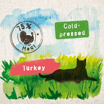 Feringa Kaltgepresstes Truthahnfleisch für ausgewachsene Tiere