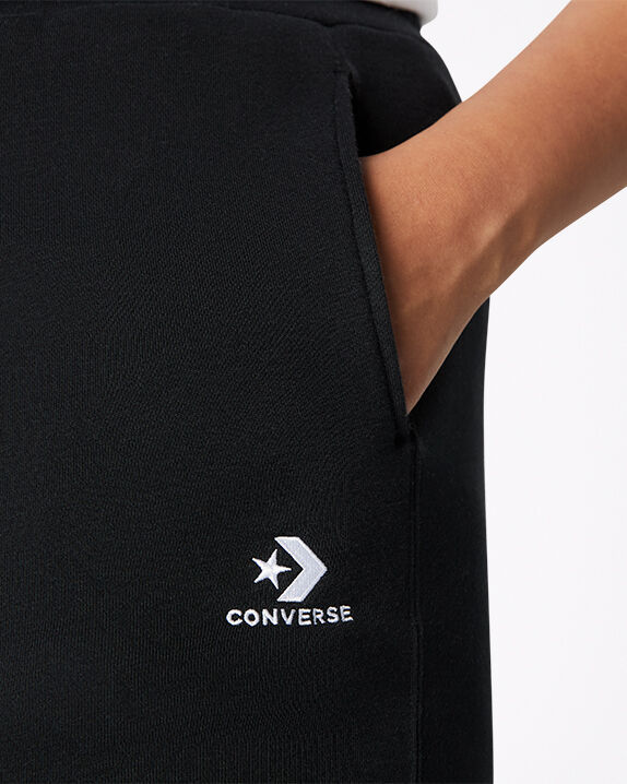 Converse Go-To Embroidered Star Chevron Standard Fit Fleece Short