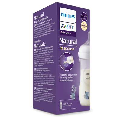 Philips Avent Natural Response babyflaske 260 ml Koala 260 ml 260 ml