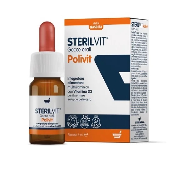 Sterilvit Polivit druppels 5 ml