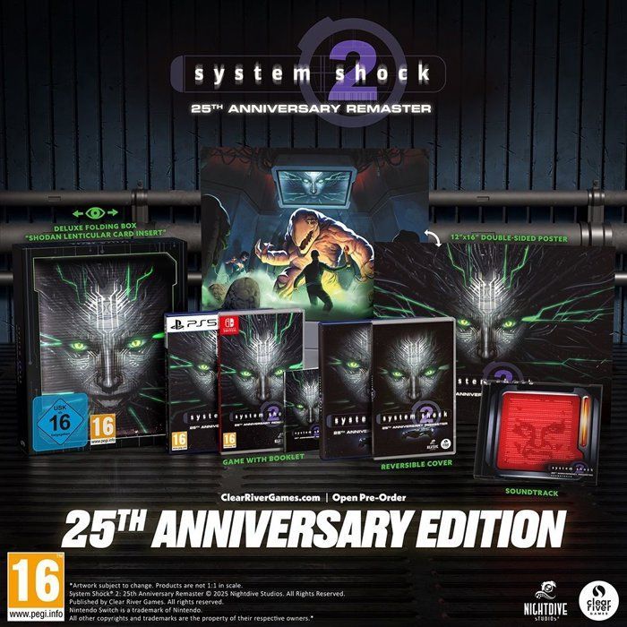 System Shock 2 25th Anniversary Edition - Nintendo Switch-game