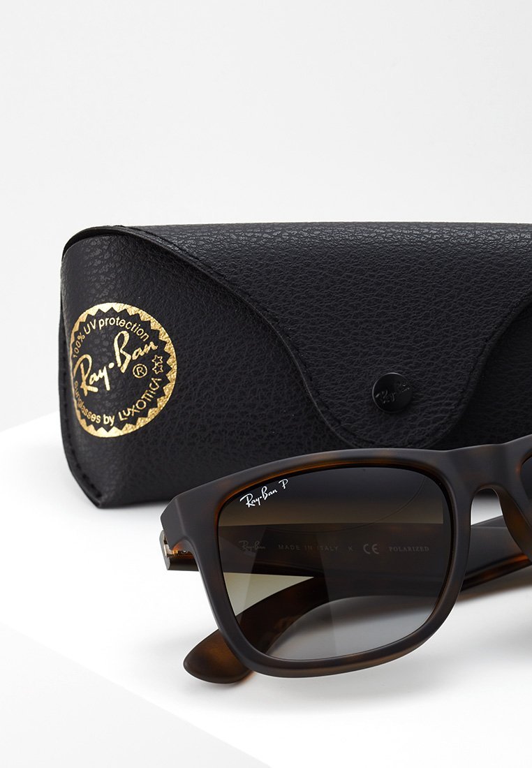 Ray-Ban JUSTIN - Zonnebril - polarbruin/havana