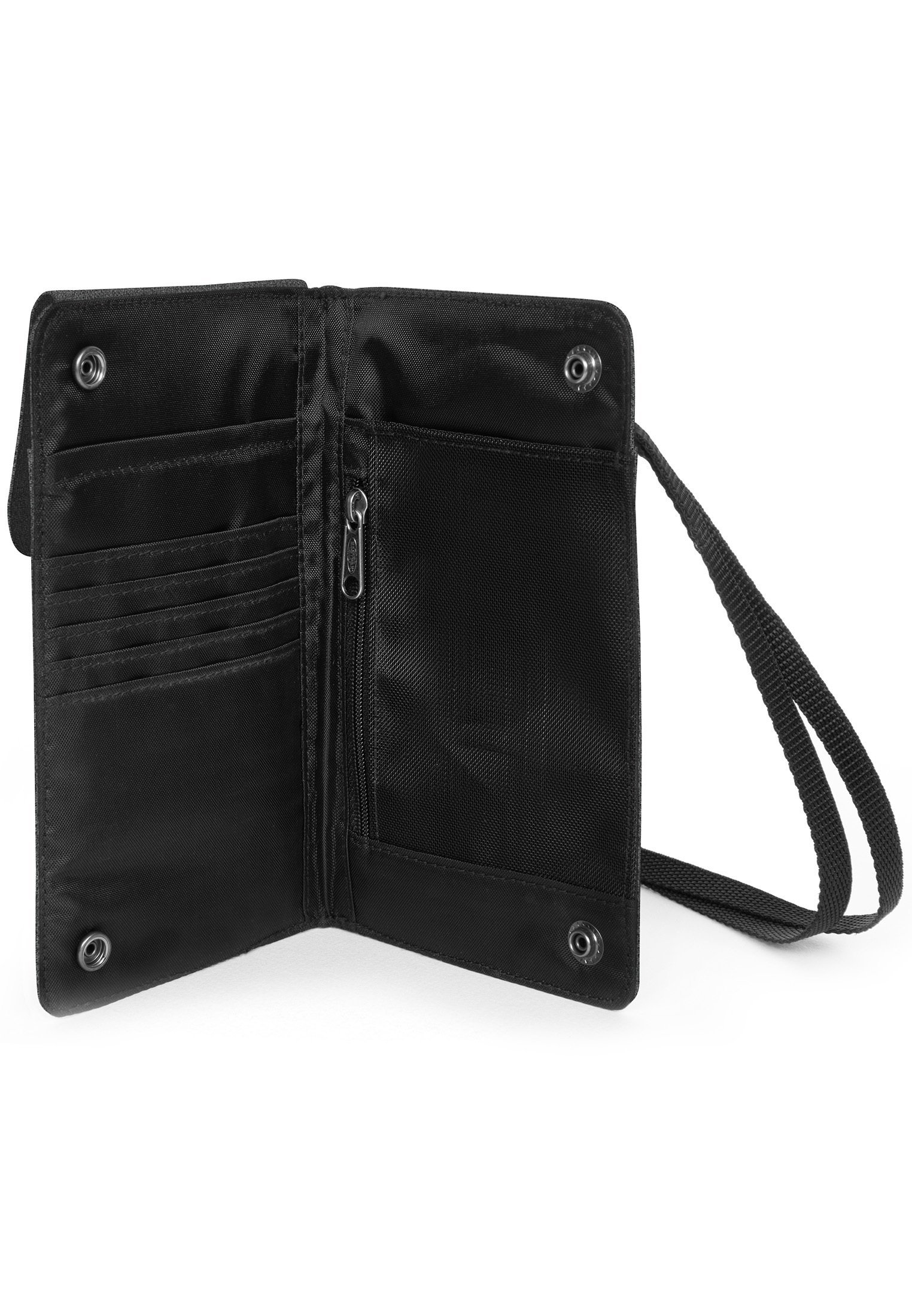 Eastpak DALLER POUCH - Telefoonhoesje - zwart denim